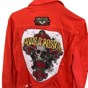 Custom made Armani exchange jean jacket